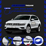 Volksvogen Tiguan Oto Araç Kapı Koruma Fitili 5metre Parlak Mavi Renk