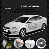 Ford Mondeo Oto Araç Kapı Koruma Fitili 5metre Parlak Siyah Renk