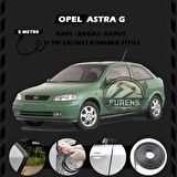Opel Astra G Oto Araç Kapı Koruma Fitili 5metre Parlak Siyah Renk