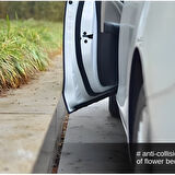 Peugeot 208 Oto Araç Kapı Koruma Fitili 5metre Parlak Siyah Renk