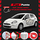 Fiat Punto Oto Araç Kapı Koruma Fitili 5metre Parlak Kırmızı Renk