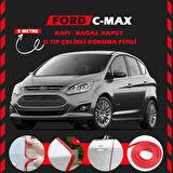 Ford C-MAX Oto Araç Kapı Koruma Fitili 5metre Parlak Kırmızı Renk