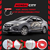 Honda City Oto Araç Kapı Koruma Fitili 5metre Parlak Kırmızı Renk