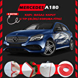 Mercedes A180 Oto Araç Kapı Koruma Fitili 5metre Parlak Kırmızı Renk