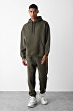 Unisex Oversize 3 İplik Şardonlu Eşofman Takımı – Kışlık