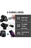Car X8 Araç Fm Transmitter 5.0 Bluetooth Araç Kiti Usb Mp3 Sd Kart Çakmaklık Girişli Araba Oto Teyp CAR-2023PRO-YENİ