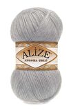 Alize Angora Gold Örgü İpi Gri 5'Li Paket (21)