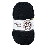 Ören Kadın Madame Cotton Örgü İpi - Siyah - ( Renk Kodu : 999 )