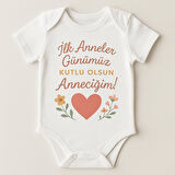Organik %100 Pamuk Bebek Body Badi Zıbın ZBN508