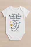 Organik %100 Pamuk Bebek Body Badi Zıbın ZBN509