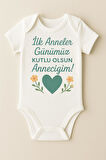 Organik %100 Pamuk Bebek Body Badi Zıbın ZBN507