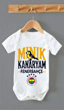%100 PAMUK MİNİK KANARYAM BASKILI BEBEK BODY