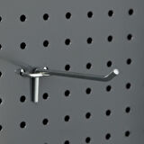 50 Adet Delikli Panel Kancası - Aksesuar Kancası 2.5 cm-10 cm