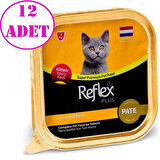 Reflex Plus Pate Tavuklu Yavru Kedi Konservesi 85 Gr 12 AD