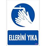 Pvc Levha quot;Ellerini Yıkaquot; 25*35 cm