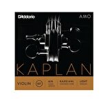 KA310L Keman Tel Seti Kaplan Amo 4/4 
