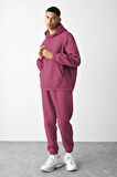 Unisex Oversize 3 İplik Şardonlu Eşofman Takımı – Kışlık