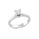 0,40 Karat Pırlanta Tektaş Yüzük