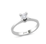 0,90 Karat Pırlanta Tektaş Yüzük