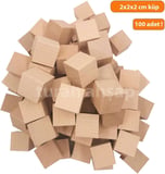 turanahşap(37) turanahşap Ahşap küp 2x2x2 cm 100 adet ham ahşap