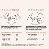 Kadın Lazer Kesim Hayalet Destekli Sütyen ELN Push Up BB2039