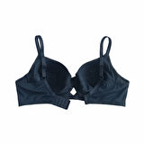 Kadın Dantelli Toparlayıcı Siyah Renk Sütyen BB2080