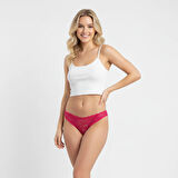 Kadın Dantelli Kırmızı String BB2093