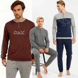 Erkek Pamuklu Bohçalık Ve Çeyizlik 3 Adet 2'li Pijama Takımı BB2234