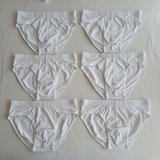 Erkek 6'Lı Paket Beyaz Renk Slip Bb2784