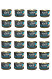 Schesir After Dark Pate Tavuk ve Bıldırcın Yumurtalı Kedi Konserve 80 Gr. X 24 Adet