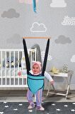 Bella Bebek Hoppala Zıp Zıp Askılı Yaylı Yürüteç Emniyet Kemerli Tavana Asılan Yaylı Zıpzıp