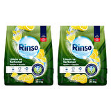 Rinso Limon ve Karbonat 4 kg Renkiler ve Beyazlar Toz Deterjan x 2 Adet