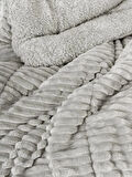 Cotton Box Wave Gri Çift Kişilik Yorgan
