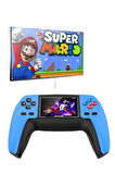Retro Konsol P5 Uyumlu Taşınabilir 520 Oyunlu Kablosuz Game Stick