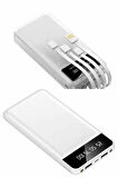 Powerbank Şarj Cihazı 4 Çıkışlı 20.000 MAH Powerbank Kompakt Yüksek Kapasiteli Hızlı Şarj