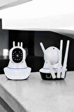 Wifi Kamera Ev Kamerası Gece Görüşlü Kablosuz Bebek Izleme Kamerası