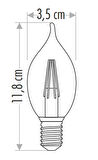 CATA CT 4062 4W Led Flament Ampul 3200K Günışığı E14 Duy