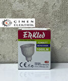 ERKLED ERK 2094 GU10 Lensli Ampül 12W 6500K Beyaz Işık