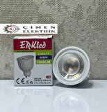 ERKLED ERK 2094 GU10 Lensli Ampül 12W 4000K Ilık Beyaz