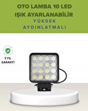 BUĞZ Araç Dışı Aydınlatma İçin LED Far | Zorlu Koşullara Dayanıklı, Çok Amaçlı