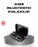 BUĞZ A10s TWS Bluetooth 5.0 Kulaklık – Powerbank’li Şarj Kutusu, Dokunmatik Kontrol, Gerçek Stereo