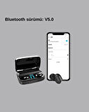 BUĞZ A10s TWS Bluetooth 5.0 Kulaklık – Powerbank’li Şarj Kutusu, Dokunmatik Kontrol, Gerçek Stereo
