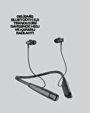 BUĞZ Y12 Bluetooth Boyun Bantlı Kulaklık – 100 Saat Pil, Bluetooth 5.3, Dokunmatik Kontrol