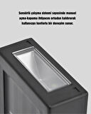 BUĞZ Güneş Enerjili 6 LED Solar Lamba – Fotoselli, Su Geçirmez ve Çevre Dostu Bahçe Işığı