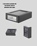 BUĞZ Güneş Enerjili 6 LED Solar Lamba – Fotoselli, Su Geçirmez ve Çevre Dostu Bahçe Işığı