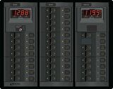 Blue Sea System Systems 360 Sigorta paneli. 6 AC, 19 DC pozisyonlu 12V DC/230V AC
