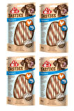 8in1 Tasties Twisters Tavuk ve Balıklı Köpek Ödülü 85 Gr. X 4 Adet
