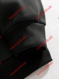 Kitap Açıksa Ben Meşgul Siyah Kedi Hoody Kadın Rahat Bisiklet Yaka Kapüşonlular Moda Bol Giys