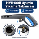 HYB100B Uyumlu Basınçlı Yıkama Tabancası 160 Bar
