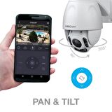 Foscam Outdoor PTZ (4x Optical Zoom) HD 1080P WiFi Security Camera